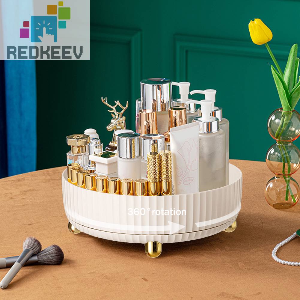 Khay Đựng Trái Cây Hình Tròn Có Thể Xoay Siêu Bền Tiện Dụng Cho Nhà Bếp