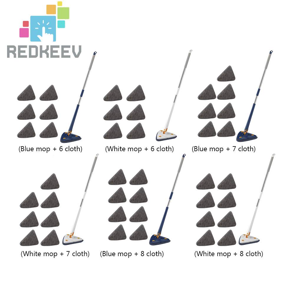 Cây Lau Nhà Dạng Tam Giác Có Thể Xoay Tiện Dụng Cho Gia Đình