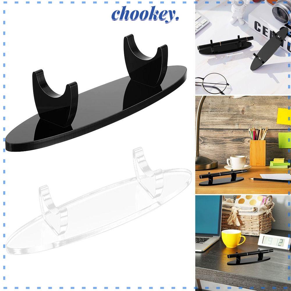 CHOOKEY Giá Đỡ Cọ Trang Điểm Bằng Acrylic Siêu Bền Tiện Dụng Cho Văn Phòng