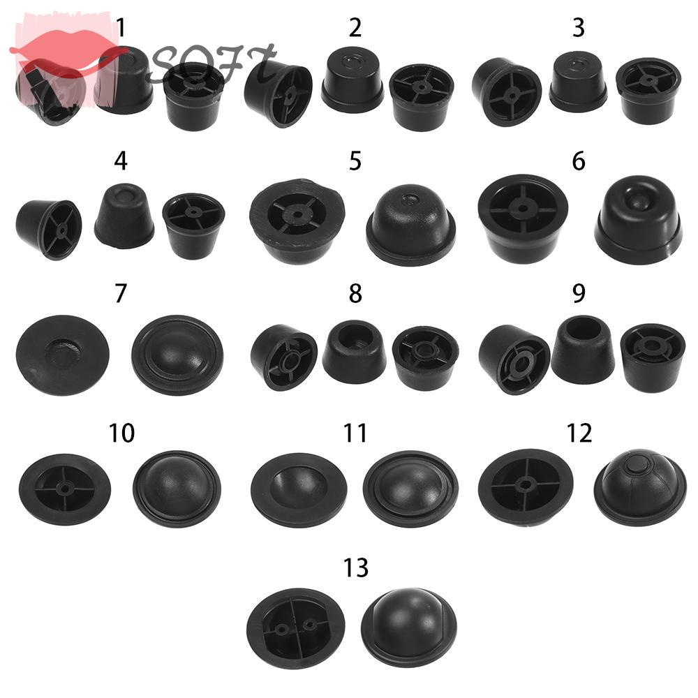 SOFTNESS Set 10 Miếng Đệm Chân Hành Lý Thay Thế 13 Phong Cách Chất Lượng Cao DIY