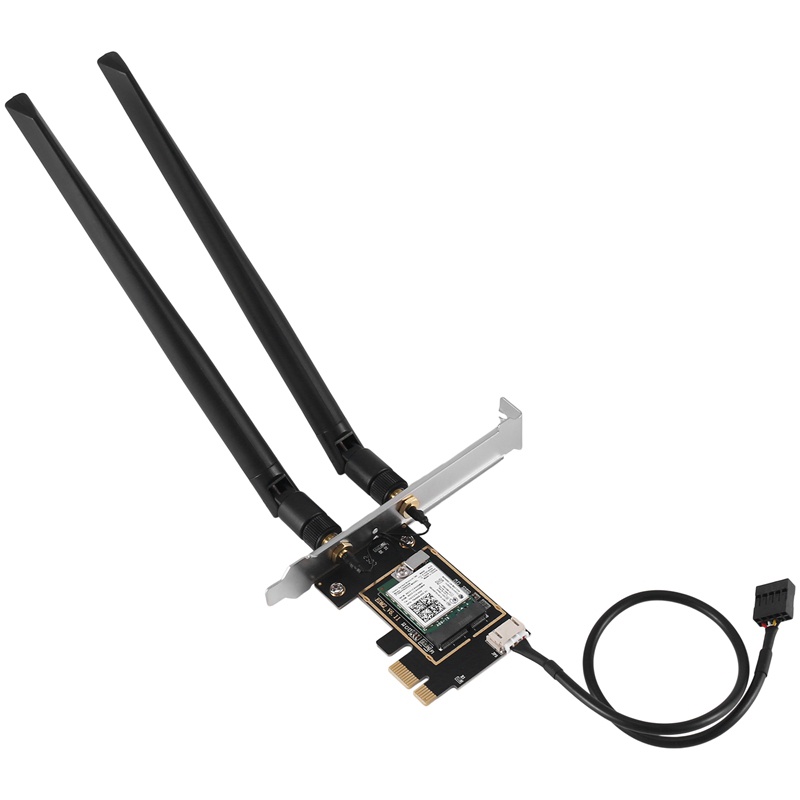 Bộ ChuyểN ĐổI PCIE 2.4G / 5G 867Mbps 802.11AC + Ănten 2X8DB