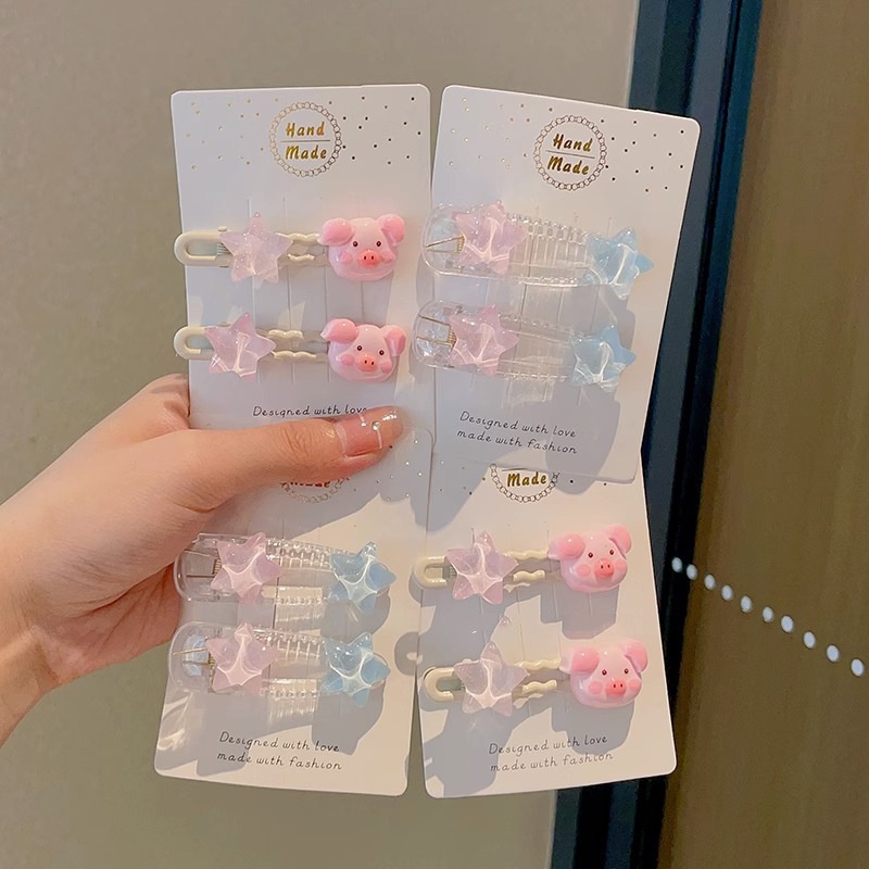 Kẹp Tóc Ngôi Sao Hoạt Hình Dễ Thương