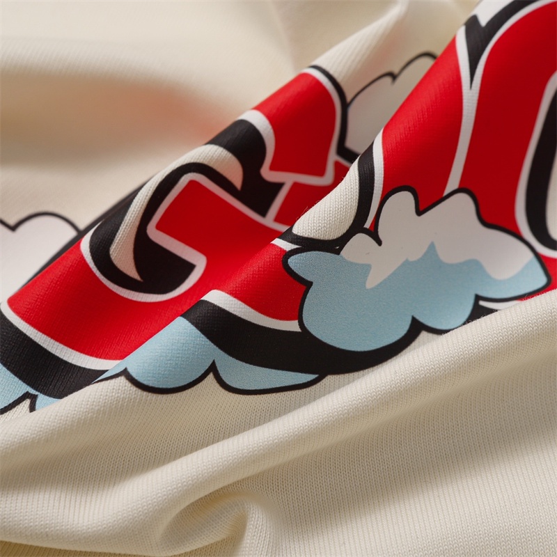 Áo Thun Tay Ngắn Cổ Tròn In Chữ G88-23ss