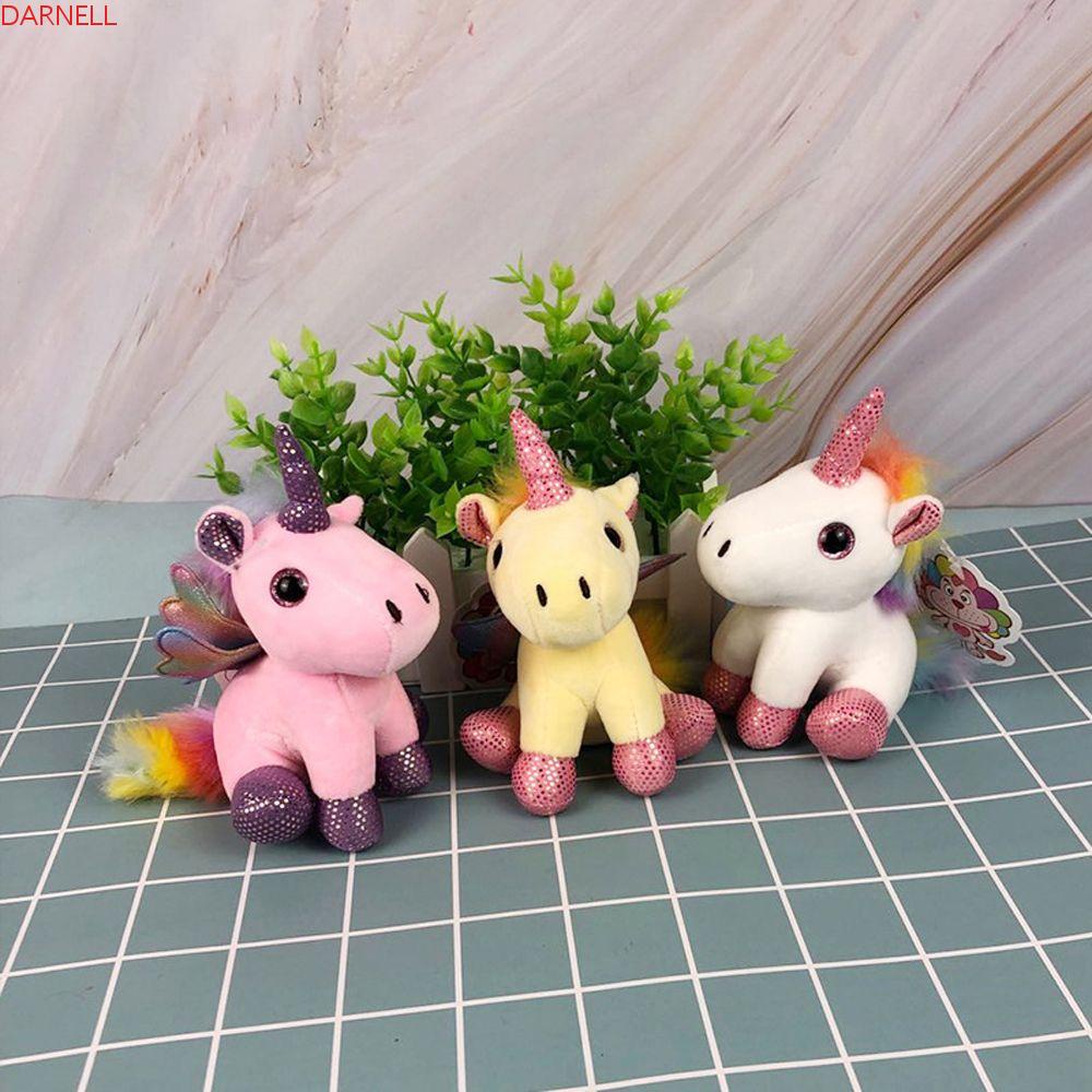 DARNELL Móc Khóa Kỳ Lân Nhồi Bông Màu Sắc Ngọt Ngào Dễ Thương