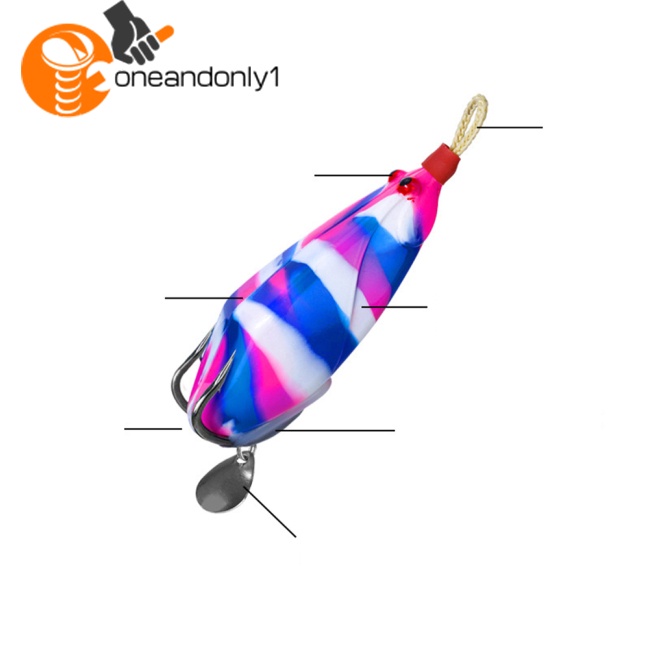 Mồi Giả Nhử Cá Hình Ếch 7Cm 14G Bằng Nhựa Kèm Móc Câu