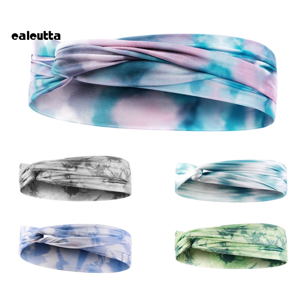 Băng Đô Thể Thao Nhuộm Màu Nhanh Khô Thoáng Khí Cho Nam Và Nữ