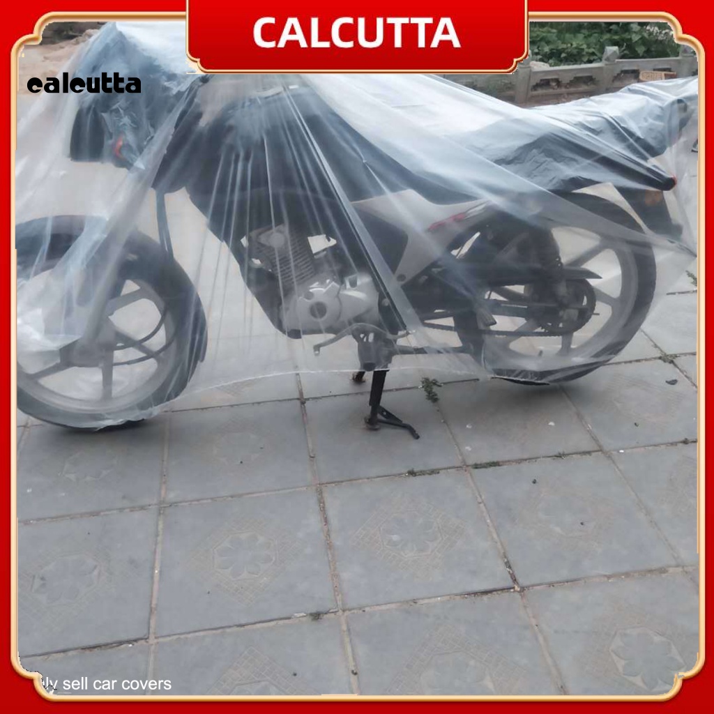 Vỏ Bọc Xe Máy Chống Bụi Trong Suốt Nhỏ Gọn