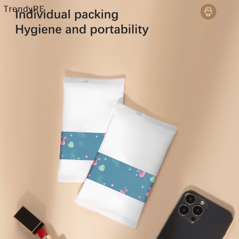 Set 7 / 10 Vỏ Bọc Bệ Ngồi Toilet Dùng Một Lần Chống Nước Kích Thước Lớn Cho Người Lớn Và Trẻ Em