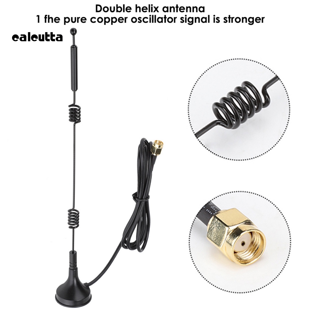 Ăng Ten TV Phạm Vi Rộng Helix Ổn Định 24G 58G Kèm Đế Hút Chuyên Dụng