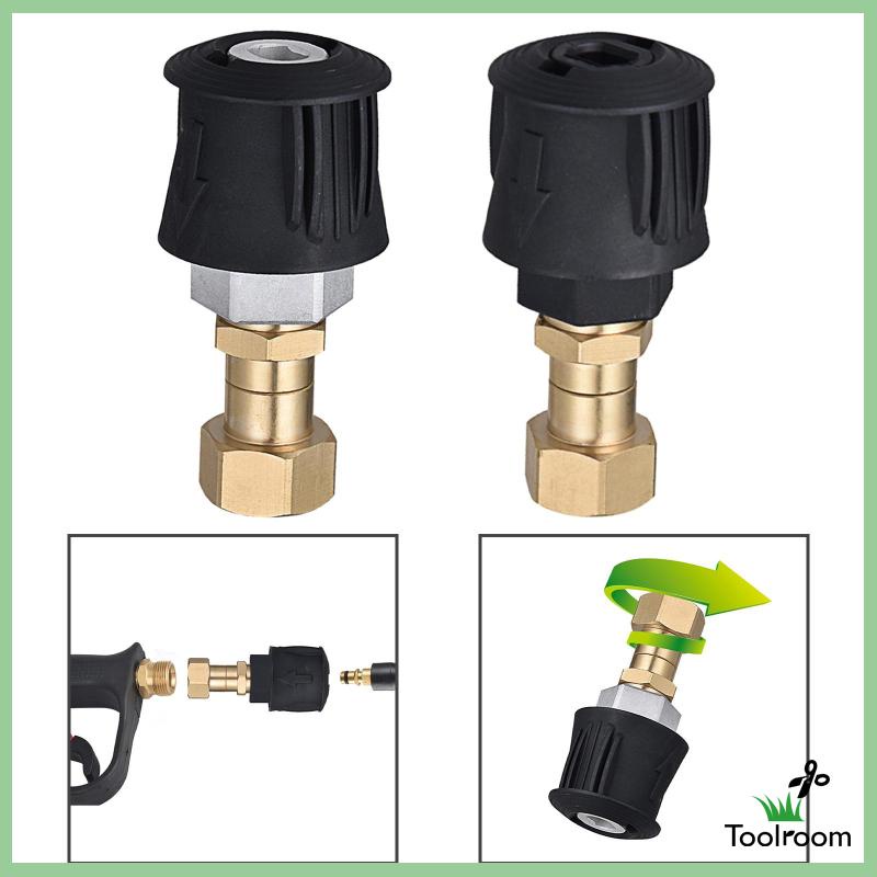 Đầu Nối Ống Nước Áp Suất Cao Xoay 360 Độ Thay Thế Tiện Dụng