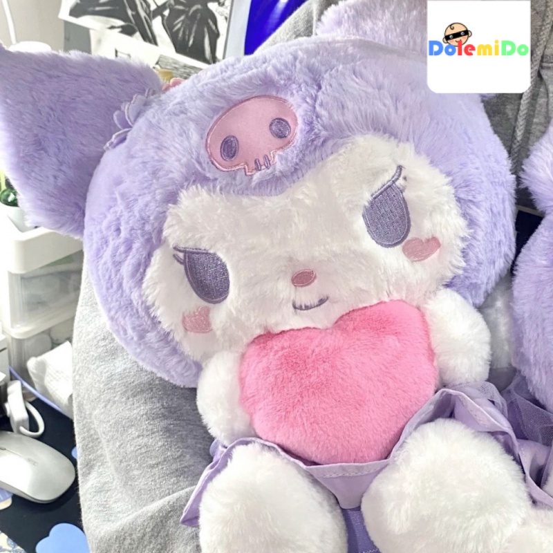 Thú Nhồi Bông Kuromi Kuromi Hàng Mới Chính Hãng