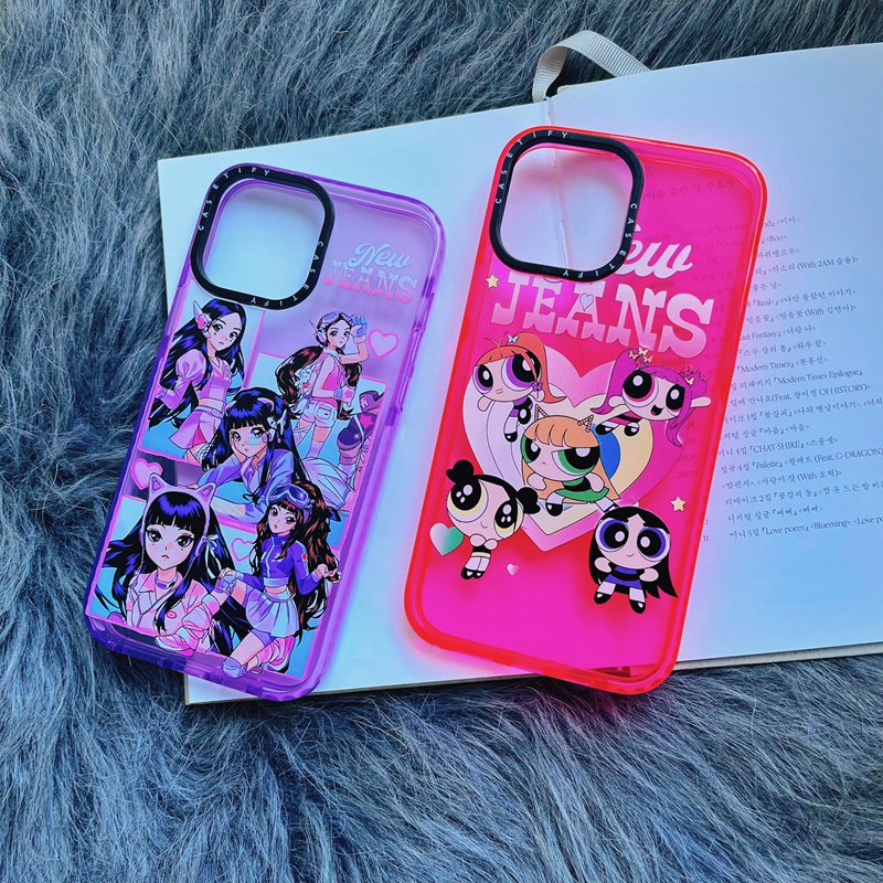 Ốp Điện Thoại tpu Dẻo Họa Tiết Hoạt Hình newjeans Dễ Thương Cho iphone 15 14 plus x xs xr 11 12 13 pro max