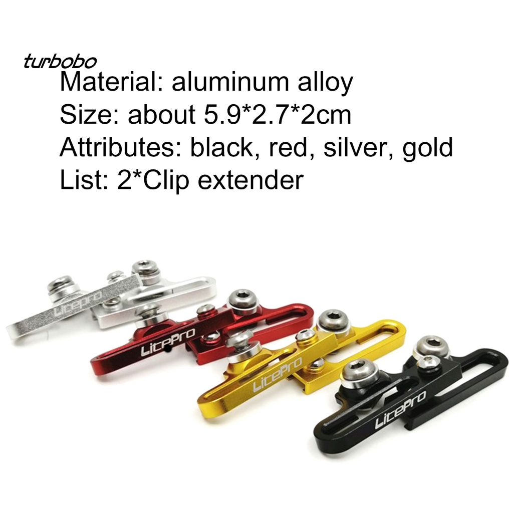 Set 2 Kẹp Phanh Xe Đạp Nối Dài Chống Mài Mòn