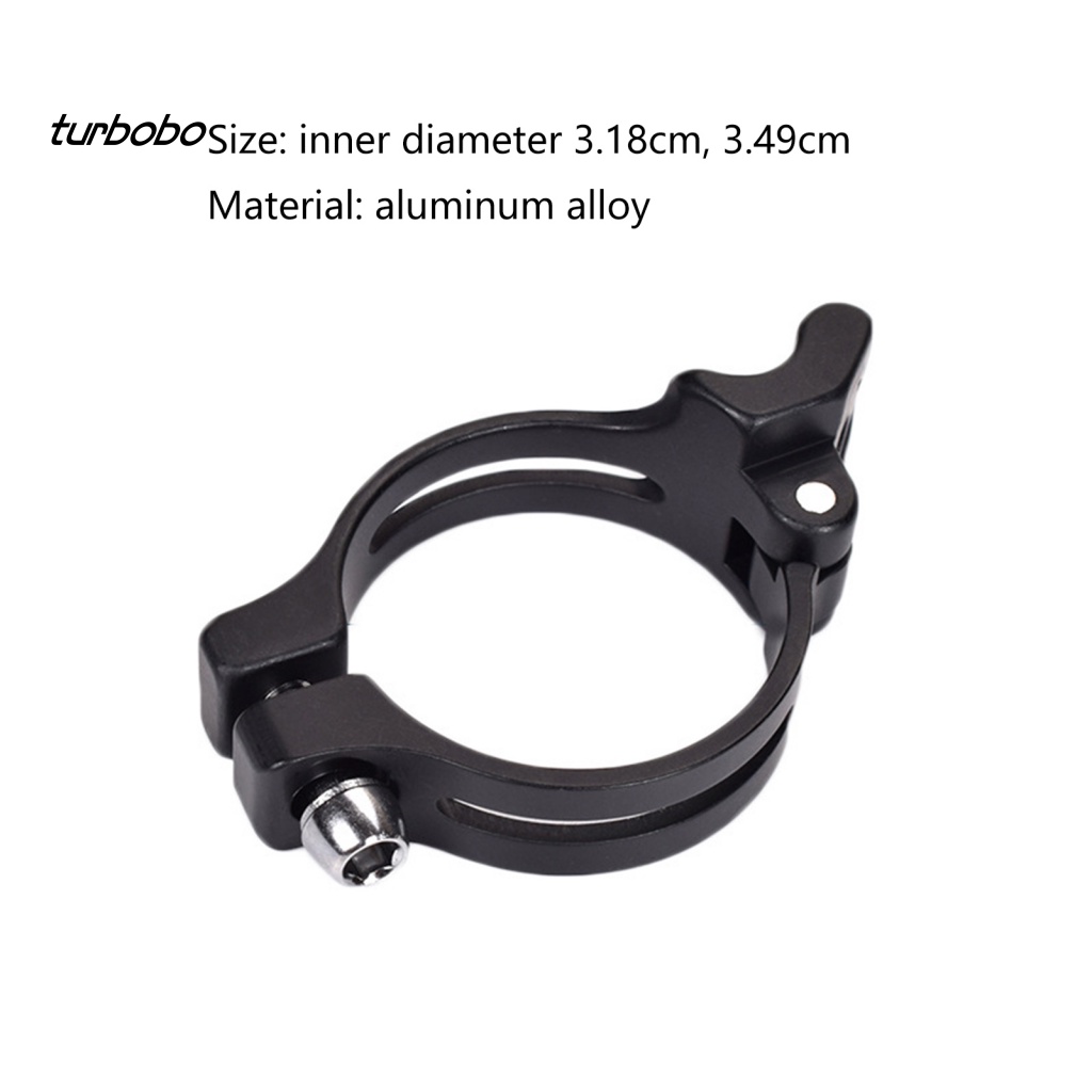 Turbobo Bộ Đề Chuyển Đổi Phía Trước Chống Trượt 318 / 349mm Chuyên Dụng Cho Xe Đạp