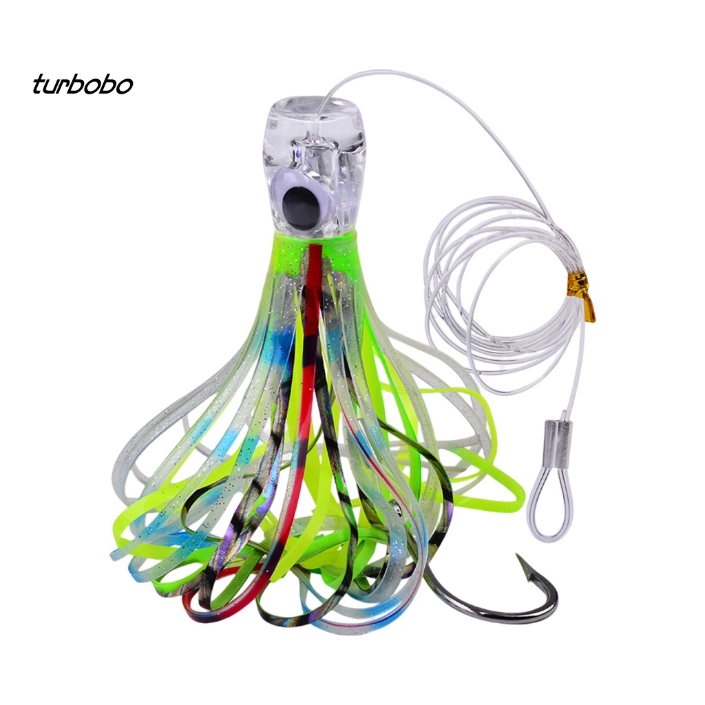 Mồi Câu Cá Giả Hình Bạch Tuộc Nhiều Màu Sắc 23cm / 96g