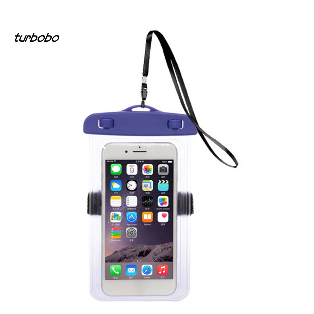 1 Set Túi Đựng Điện Thoại Chống Nước Chống Trầy Xước Bằng PVC Tiện Dụng