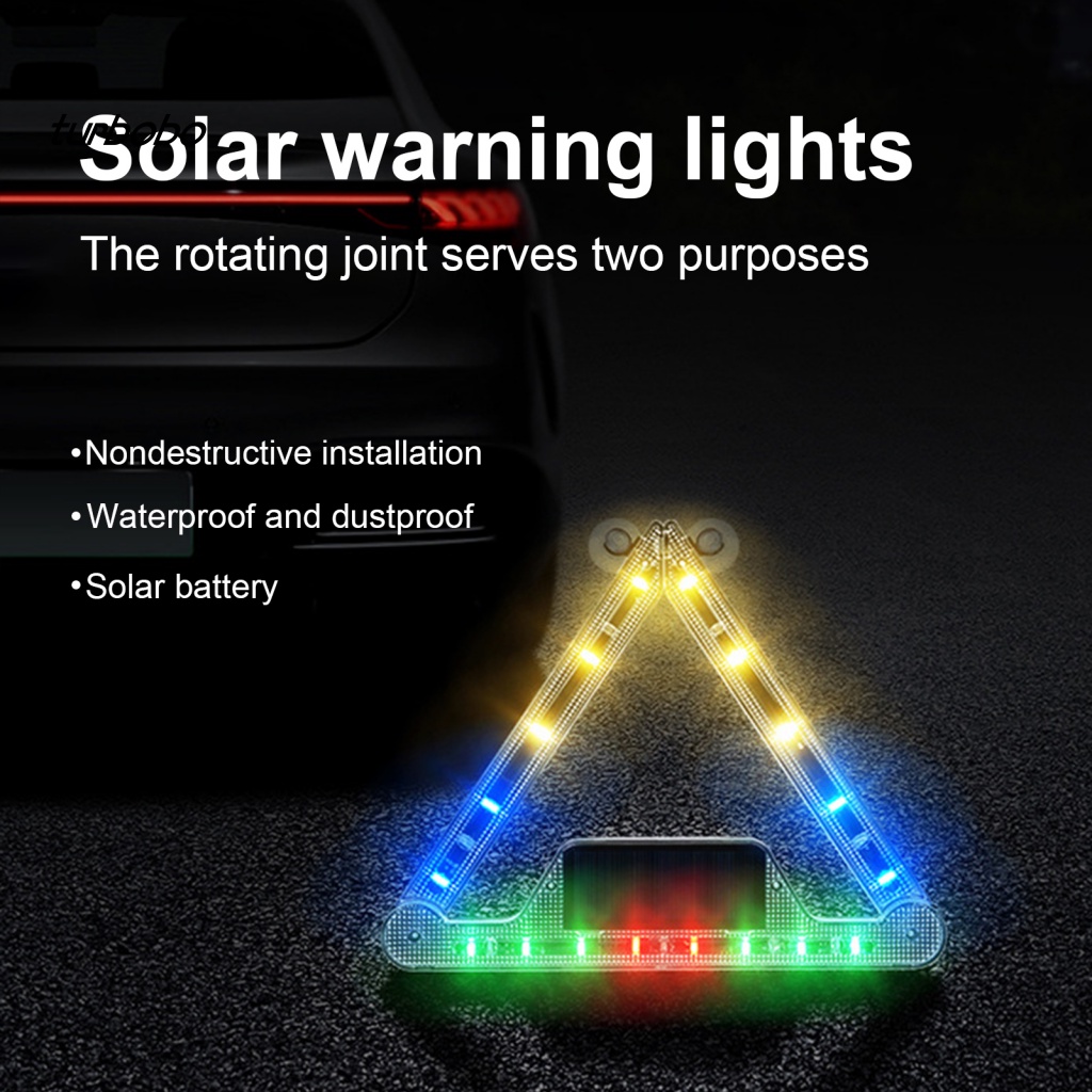 1 Bộ Đèn Cảnh Báo Lỗi Hình Tam Giác Dạng Gập Lại Được Độ Phân Giải Cao An Toàn Khẩn Cấp Cho Xe Hơi