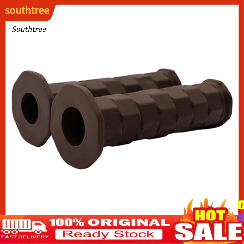 Set 2 Vỏ Bọc Tay Lái Xe Máy Bằng Cao Su Mềm Thoải Mái