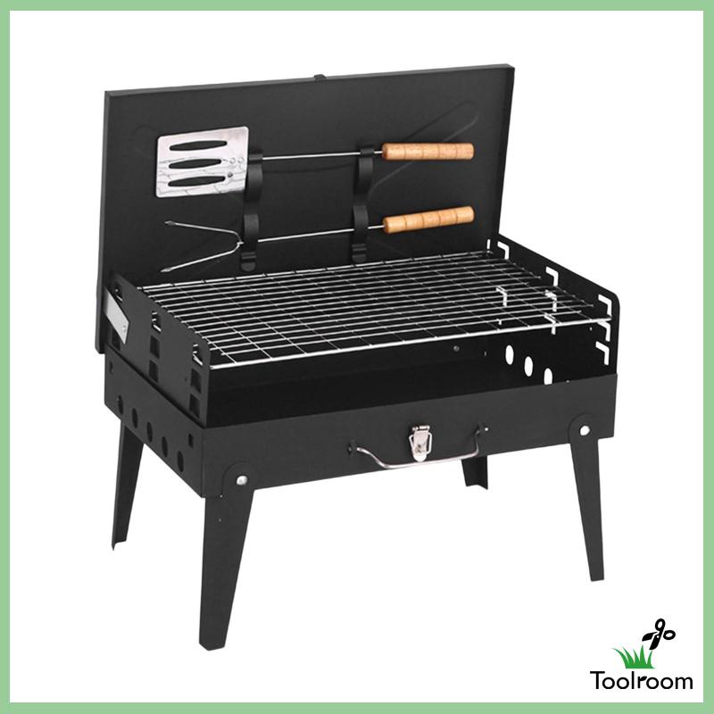 Giá Đỡ Nướng BBQ Để Bàn Có Thể Gấp Gọn Tiện Dụng Mang Theo Du Lịch Cắm Trại