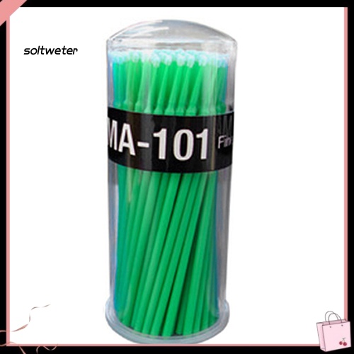 Set 100 Cọ Chuốt Mi Nhỏ Sử Dụng Một Lần Tiện Lợi