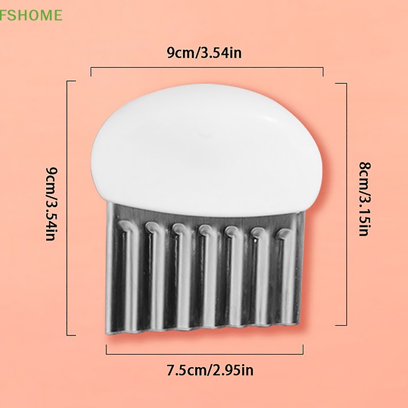 Dụng Cụ Cắt Khoai Tây Lượn Sóng Bằng Thép Không Gỉ