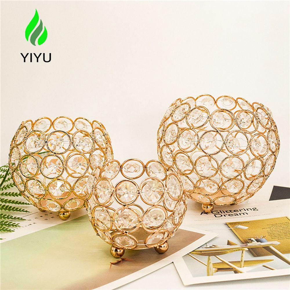 YIYU Giá Đỡ Nến Trang Trí Phòng Ăn Phong Cách Halloween