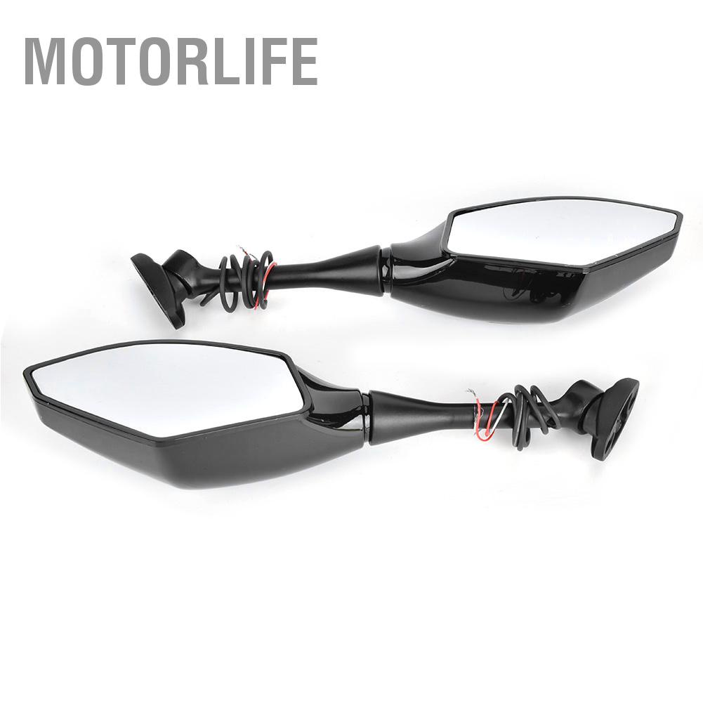 Motorlife 2 Gương Đèn LED Báo Rẽ Xe Máy Phù Hợp Cho Honda CBR600RR/

CBR1000RR/

CBR250R/

CBR500R/

CBR300R