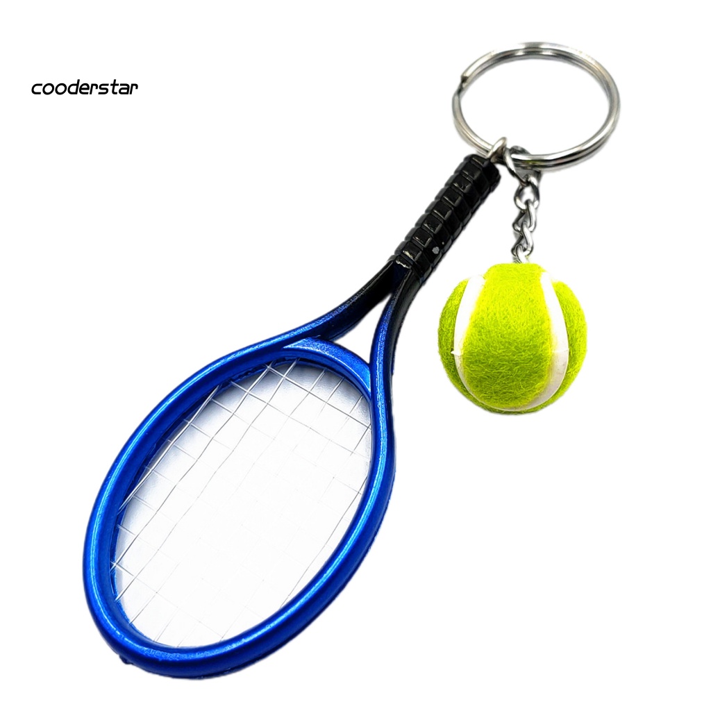 Móc Khóa Hình Quả Bóng Tennis Mini Dễ Thương