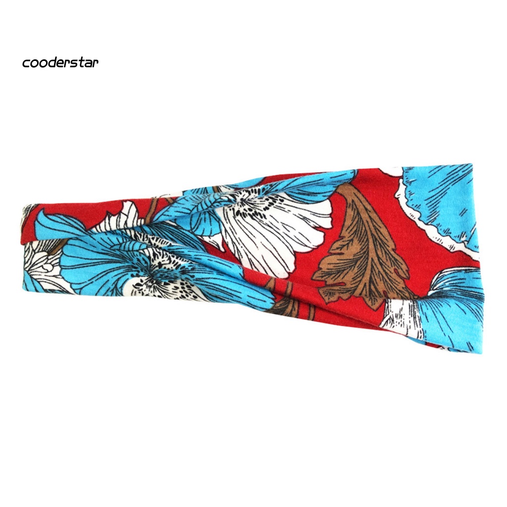 Băng Đô Vải Co Giãn Thoải Mái Bản Rộng Dùng Tập Yoga Trong Nhà / Ngoài Trời Cho Nữ