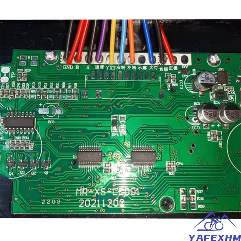 1 Màn Hình Hiển Thị Ebike 48-72V 6PIN Màu Đen Cho Xe Đạp Điện