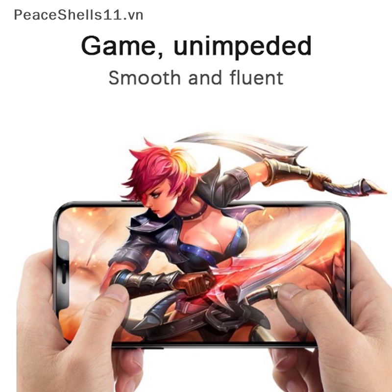 Kính Cường Lực Bảo Vệ Màn Hình Không Để Lại Dấu Vân Tay Cho iPhone 11 12 13 Pro Max 7 8 6 Plus XR X XS Max