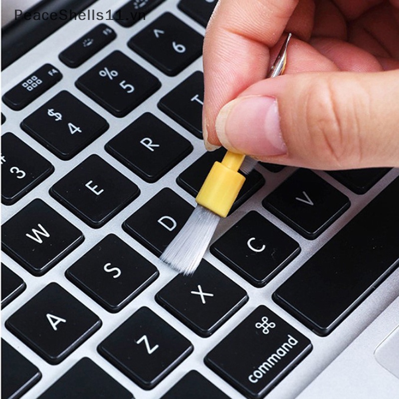 Bộ Cọ Làm Sạch Tai Nghe / Giá Đỡ Điện Thoại / Máy Tính Bảng / Laptop 3 Trong 1 PeaceShells al