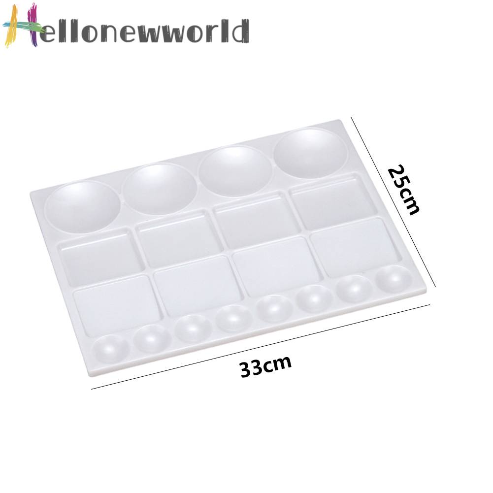 Khay Trộn Màu Nước Bằng Nhựa PP 20 Ngăn Tiện Dụng