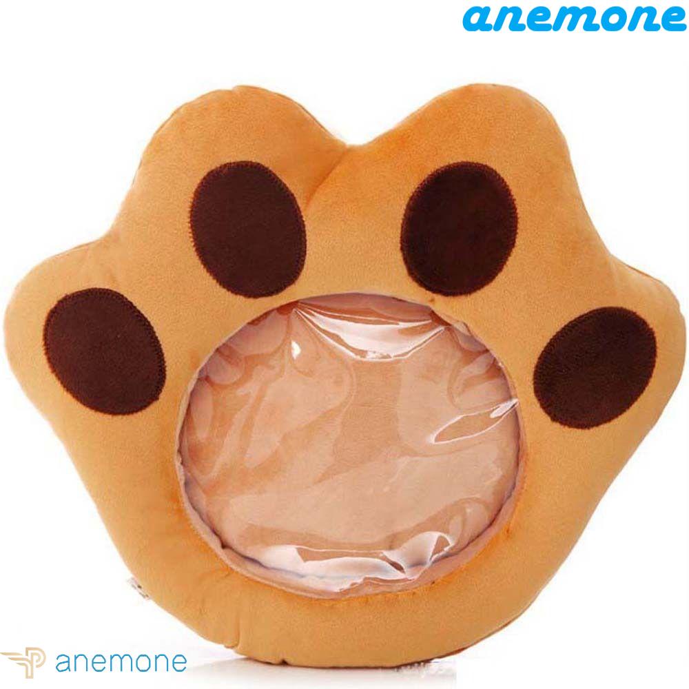 ANEMONE Gối Nhồi Bông Giữ Ấm Tay Hình Động Vật Hoạt Hình Dễ Thương