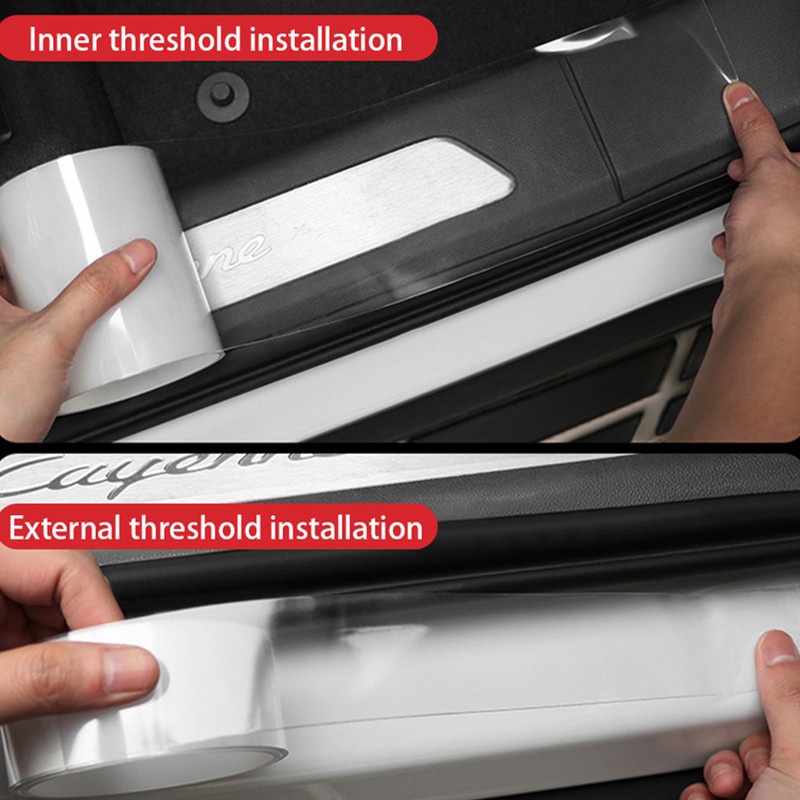 Miếng Dán Nano Trong Suốt Chống Va Chạm Chống Trầy Xước Bảo Vệ Cạnh Cửa Xe Hơi