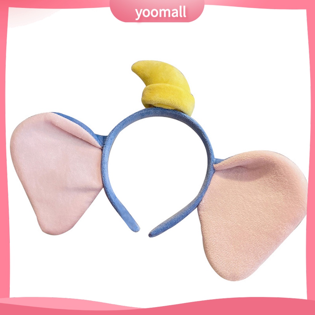 Băng Đô Tai Voi Dễ Thương Dùng Rửa Mặt / Trang Điểm