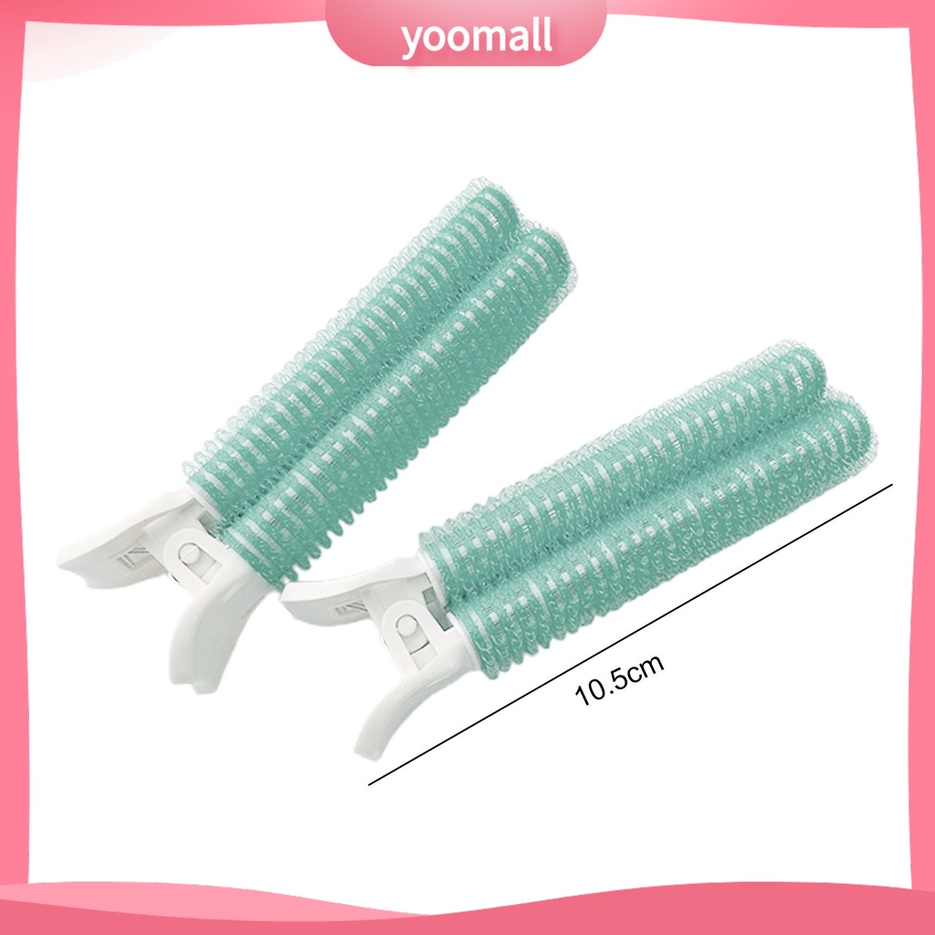 Bộ 2 Kẹp Tóc Không Dùng Nhiệt Không Để Lại Dấu Vết Tạo Kiểu Tóc DIY