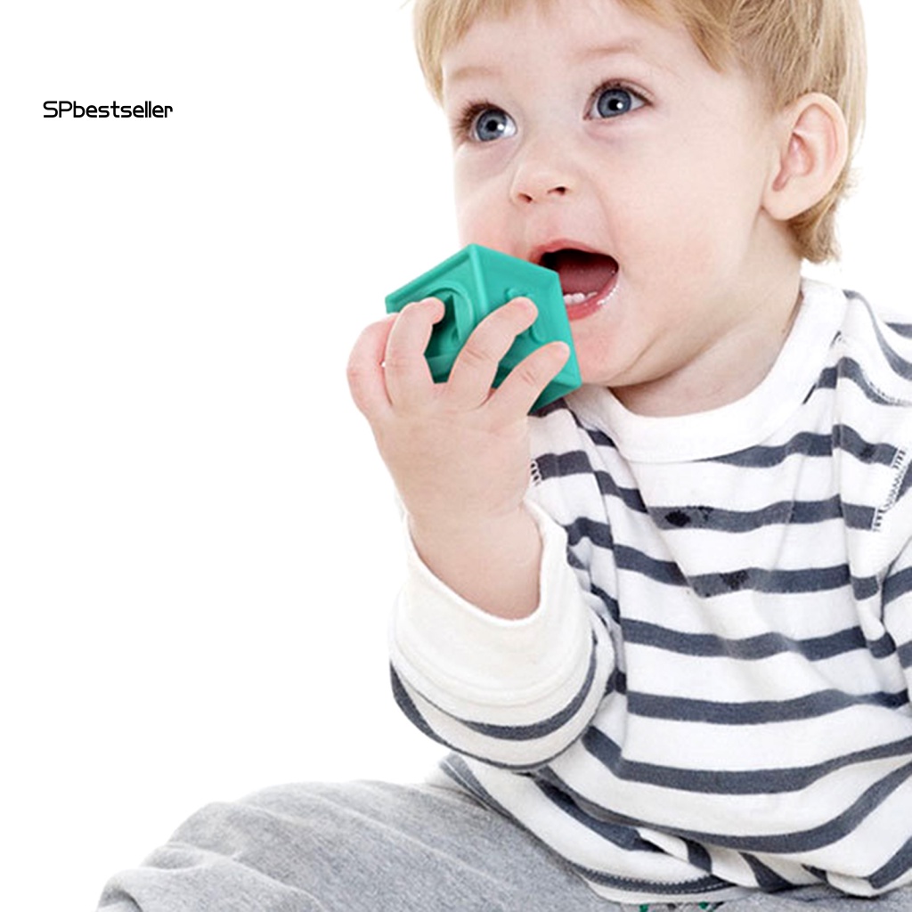 Bộ 12 Khối Xây Dựng Chữ Cái Massage Hỗ Trợ Giáo Dục Bé