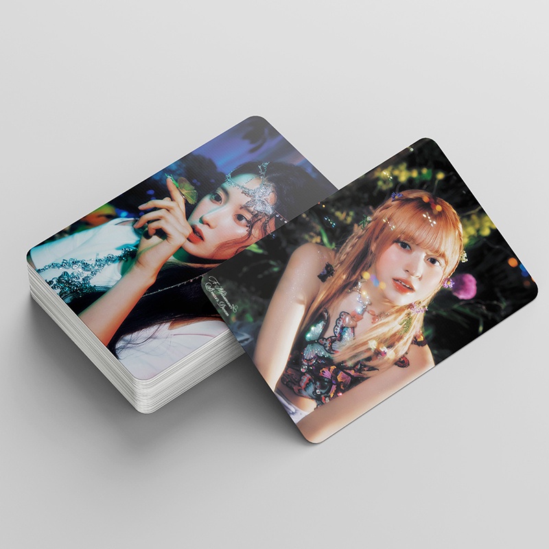 NMIXX Card Set 55 Tấm Thẻ Ảnh A Midsummer NMIXX's Dream Kpop Lomo Card Hình Nhóm Nhạc