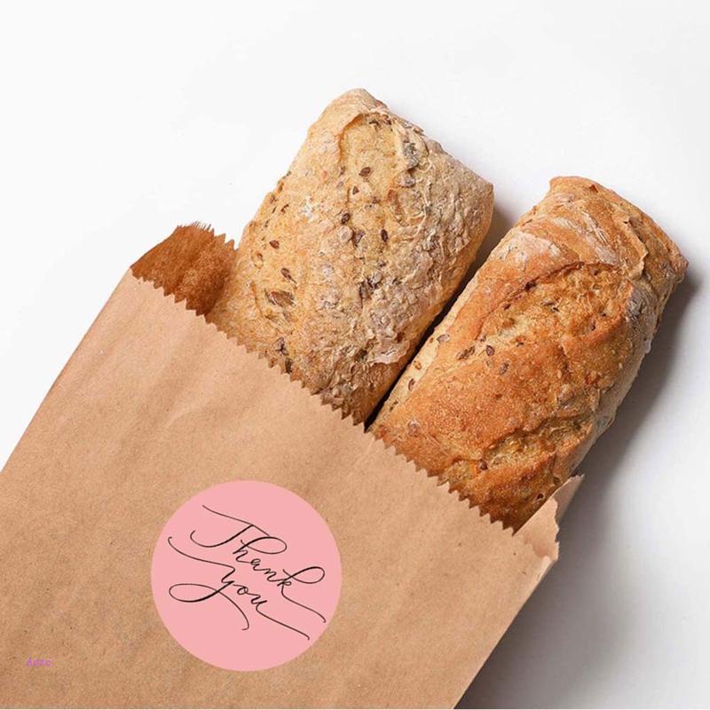 Cuộn 500 Nhãn Dán Thank You 3 Phong Cách Khác Nhau Dùng Trang Trí Sổ Tay