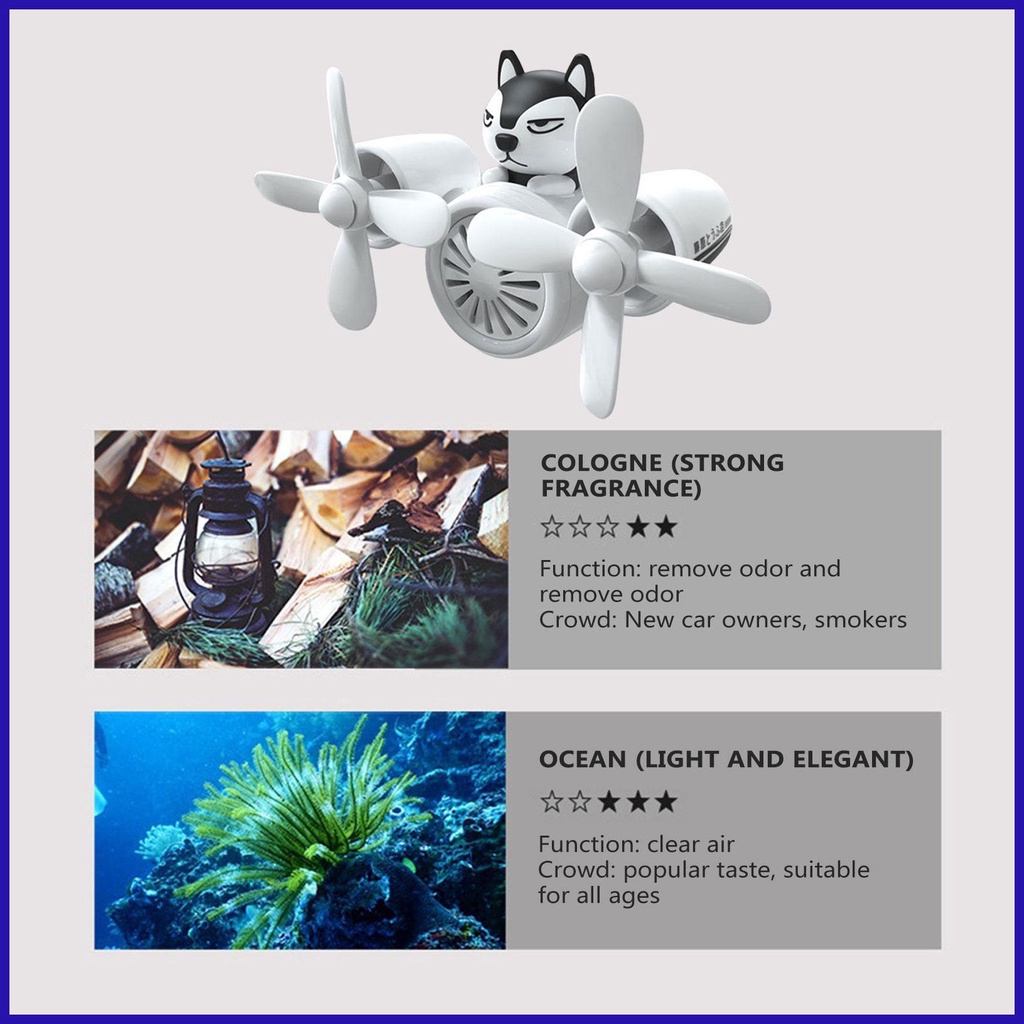 Máy Khuếch Tán Không Khí Xe Hơi Hình Động Vật Dễ Thương