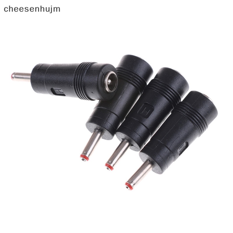 Set 4 Đầu Nối Chuyển Đổi Nguồn Điện DC 3.5x1.35mm Male Sang 5.5x2.1mm Female