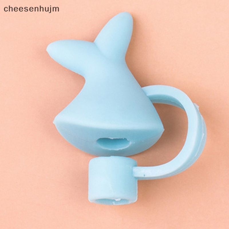 Nắp Ống Hút Thủy Tinh Bằng Silicon Chống Bụi Bảo Vệ Môi Trường