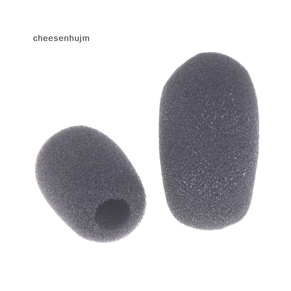 Set 10 Mút Bọc Đầu Micro Chắn Gió Màu Đen Tiện Dụng