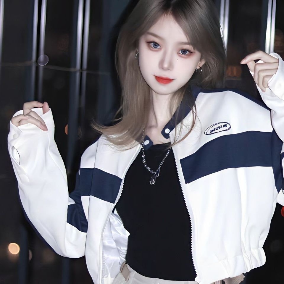 Áo Khoác Bóng Chày Thời Trang Mùa Xuân Cá Tính Cho Nữ