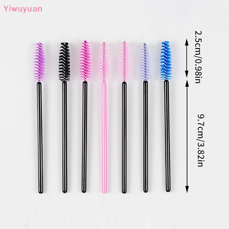 < Yiwuyuan > Cọ Mascara Chuốt Lông Mi / Lông Mày Mini Nhiều Màu Sắc Trang Điểm Linh Hoạt Có Thể Bent Mới