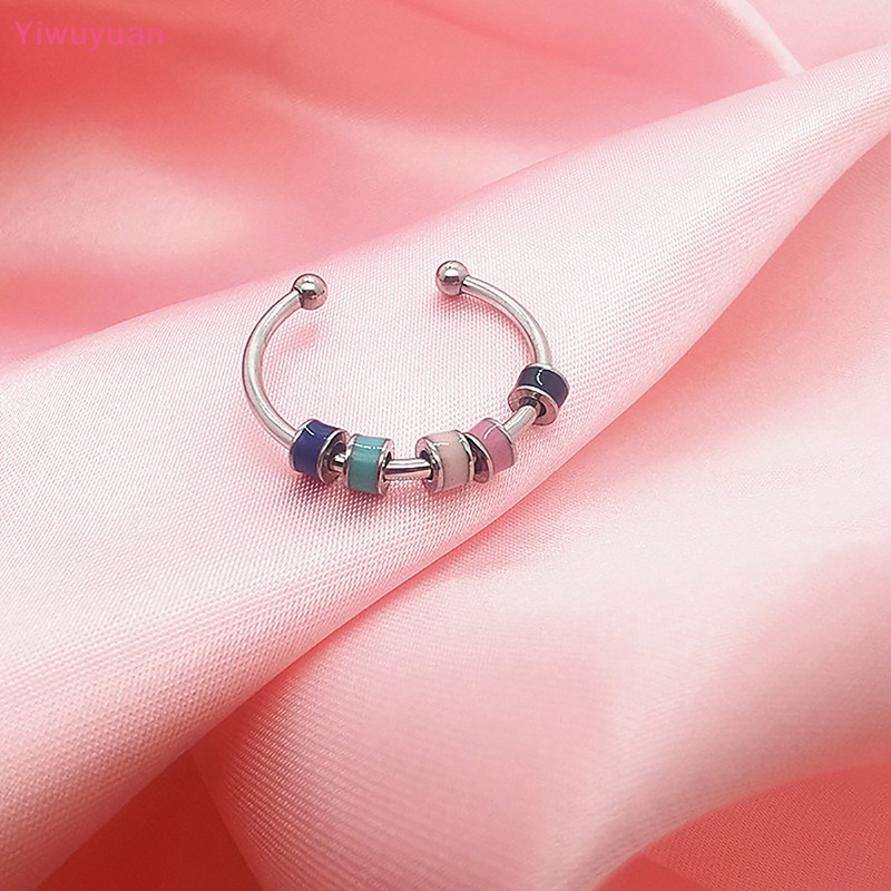 (MớI) Nhẫn Hở BằNg ThéP Không Gỉ GiúP GiảM Stress