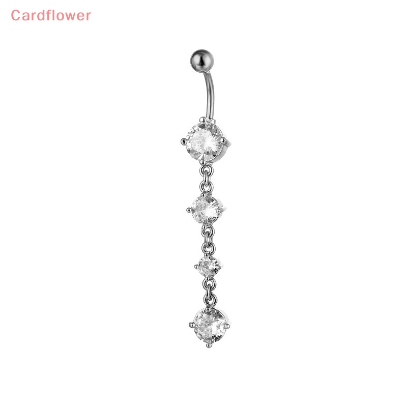 Khuyên Rốn Đính Đá Zircon Thời Trang Mới Cho Nữ