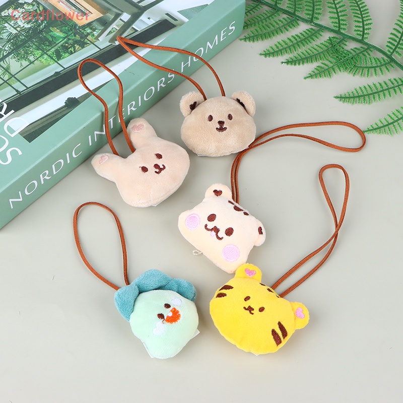 Móc Khóa Thêu Hình Chú Gấu Nhỏ Dễ Thương Dùng Trang Trí Túi Xách Mẫu Giáo Mới