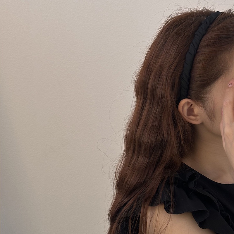 Băng Đô Cài Tóc Dạng Ấn Phong Cách Retro Hàn Quốc Dễ Phối Đồ